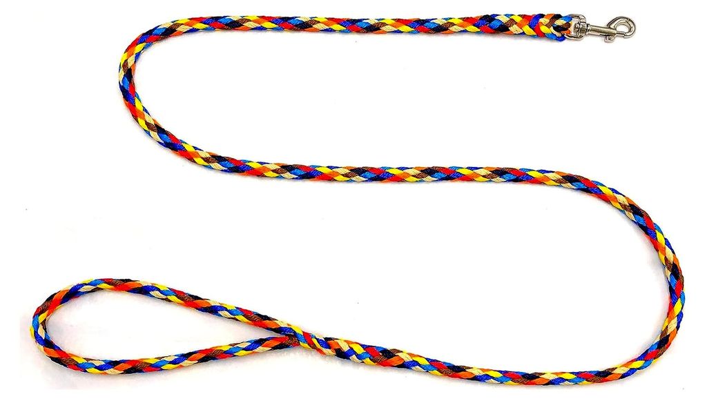 Hundeleine für kleine Hunde Navajo mit Handschlaufe bis 15 kg, 1-5 m, 8 mm leicht (1,50 m)