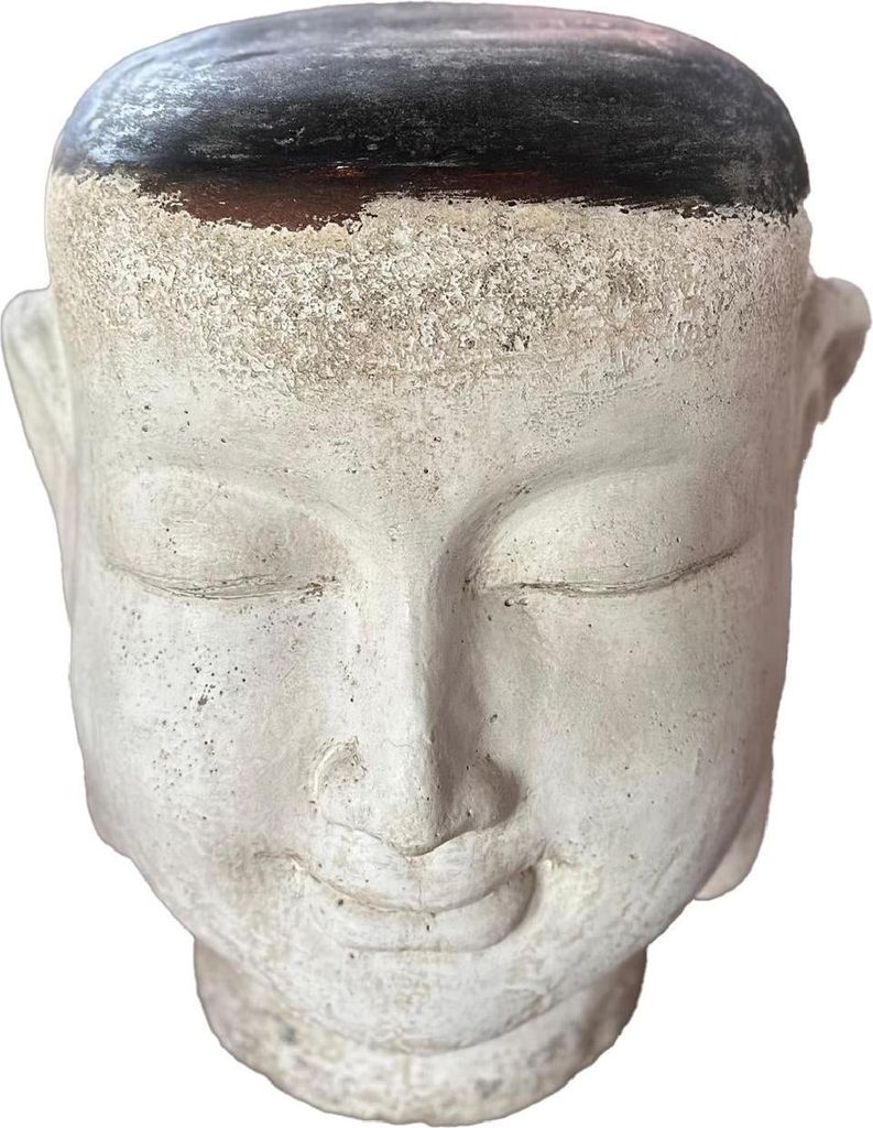 PTMD – Makayla-Statue – Weiß – 47 x 47 x 55 cm