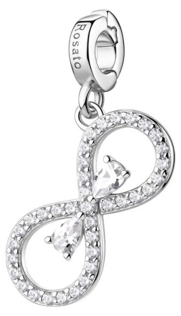 Bijou Infini en Argent pour Mariage, Anniversaire ou Fête des Mères