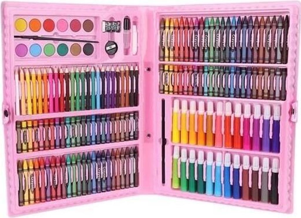 Maaleo 9174 Zestaw artystyczny Mega Art Set 168 szt. różowy Zdjęcie produktu 19