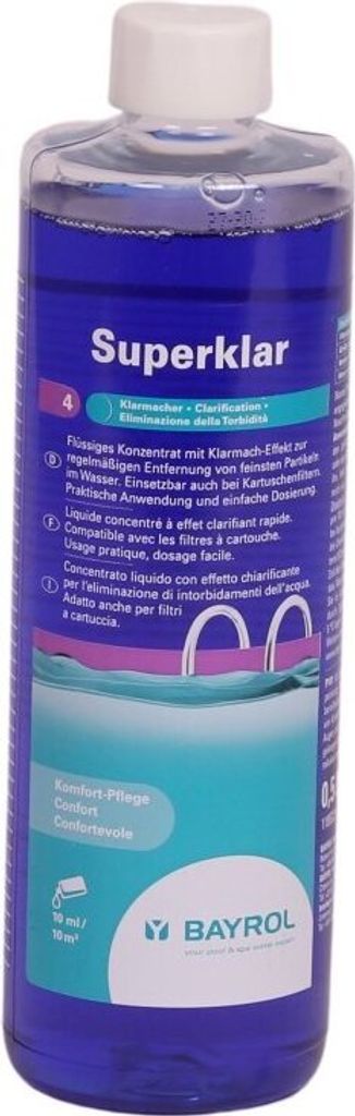 Bayrol Superklar 0,5 Liter Trübungsentferner bei Zdjęcie produktu 7
