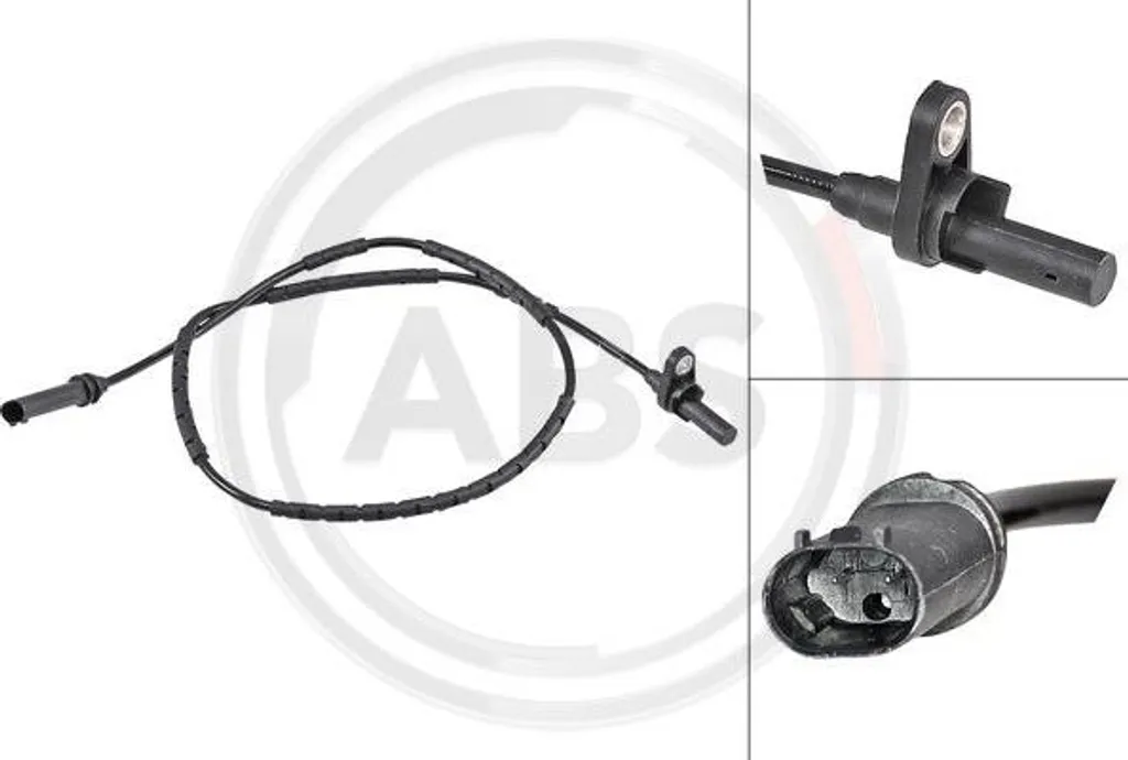 Capteur ABS A.B.S. 31846 pour Z4 E89 - Référence OE 34356784619 Neuf