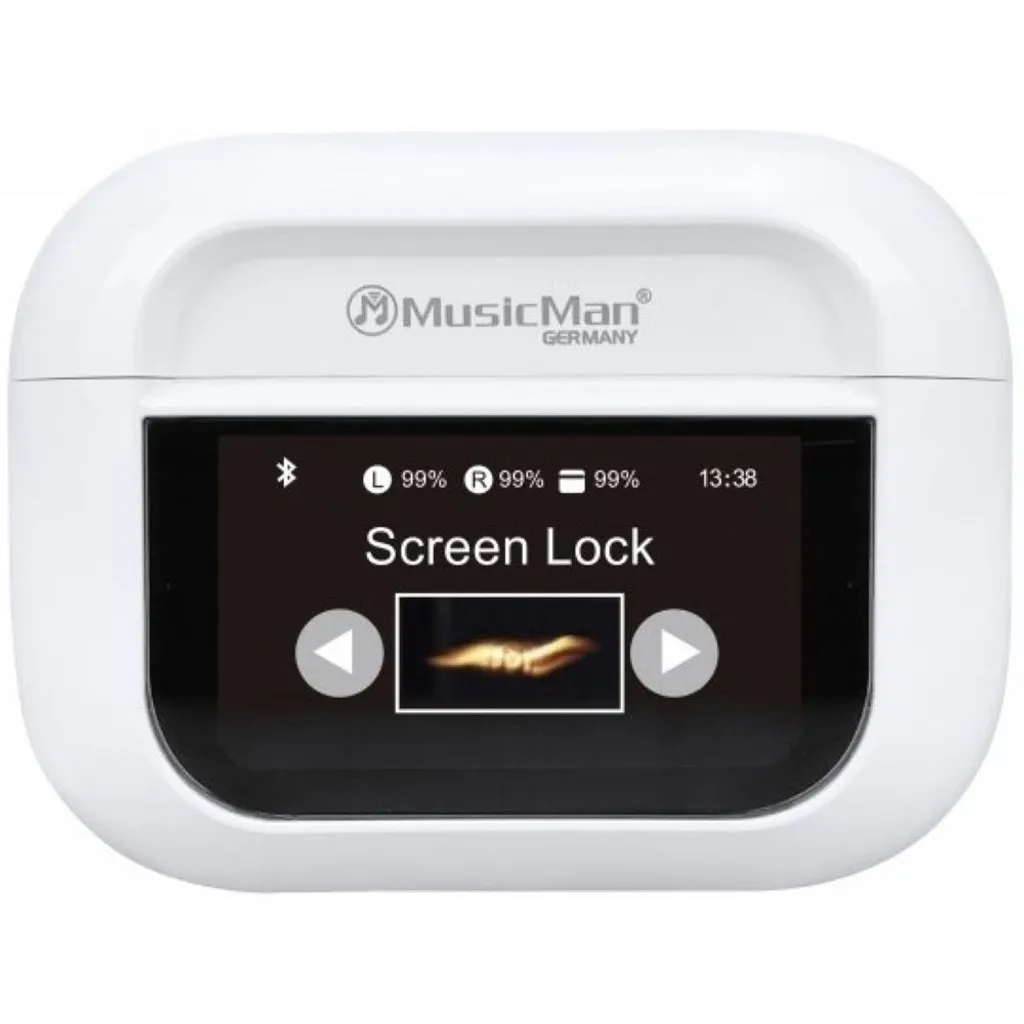 Écouteurs TWS Bluetooth avec Micro Intégré et Charge USB-C Technaxx Blanc - 4
