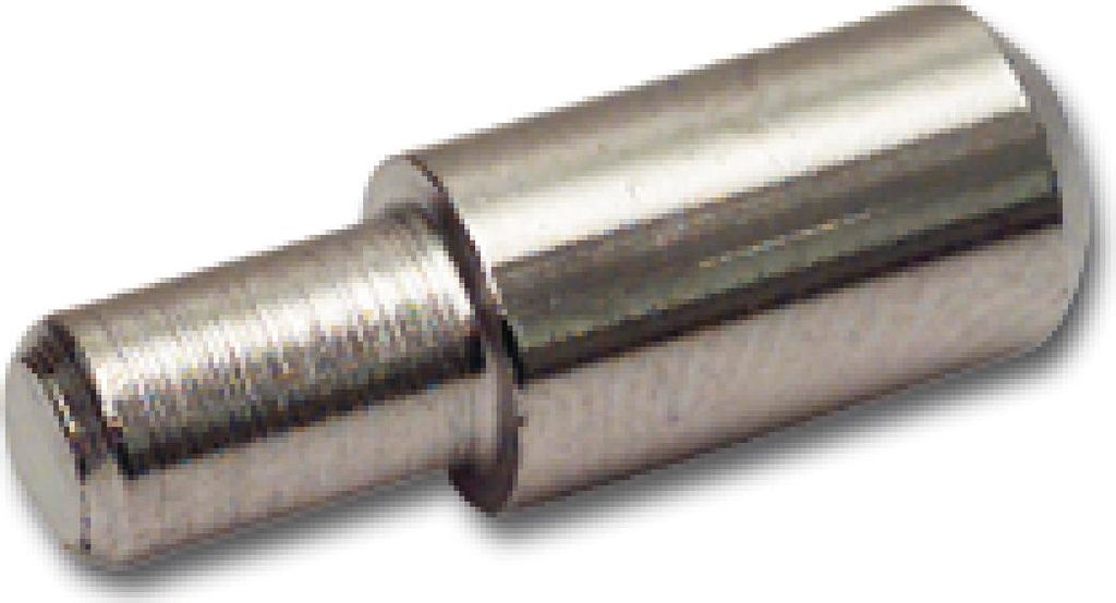 Steckbodenträger Semi, Bohr ø 5 mm, vernickelt