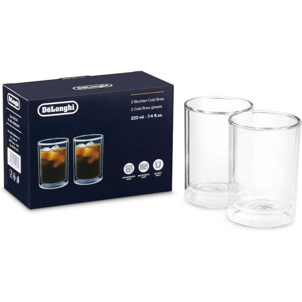 De ́Longhi Cold Brew Coffee Gläser DLSC 324 Kaffee/Tee Zubehör Glas