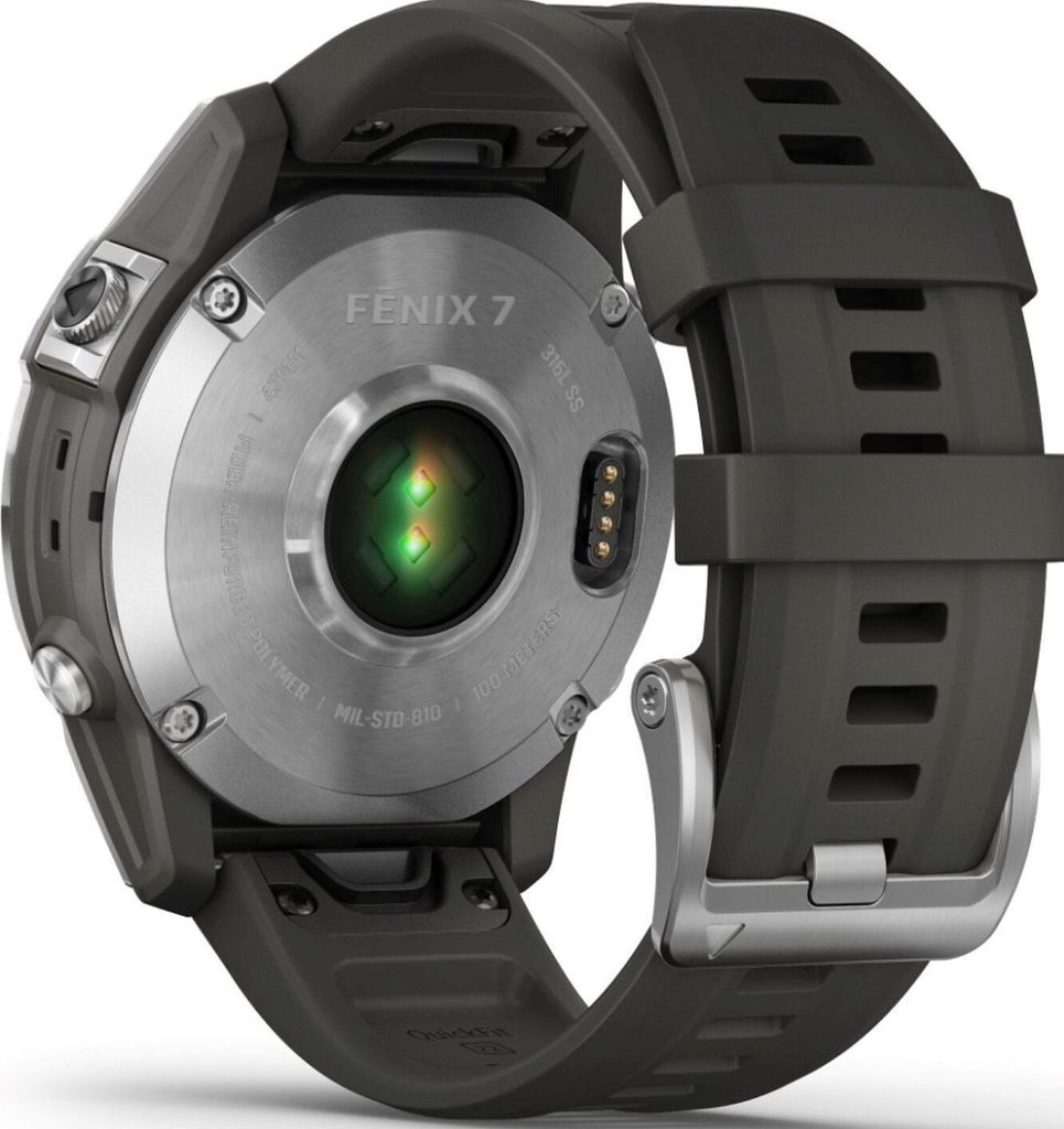 Garmin Fenix 7S Srebrny/Grafitowy Zdjęcie produktu 30