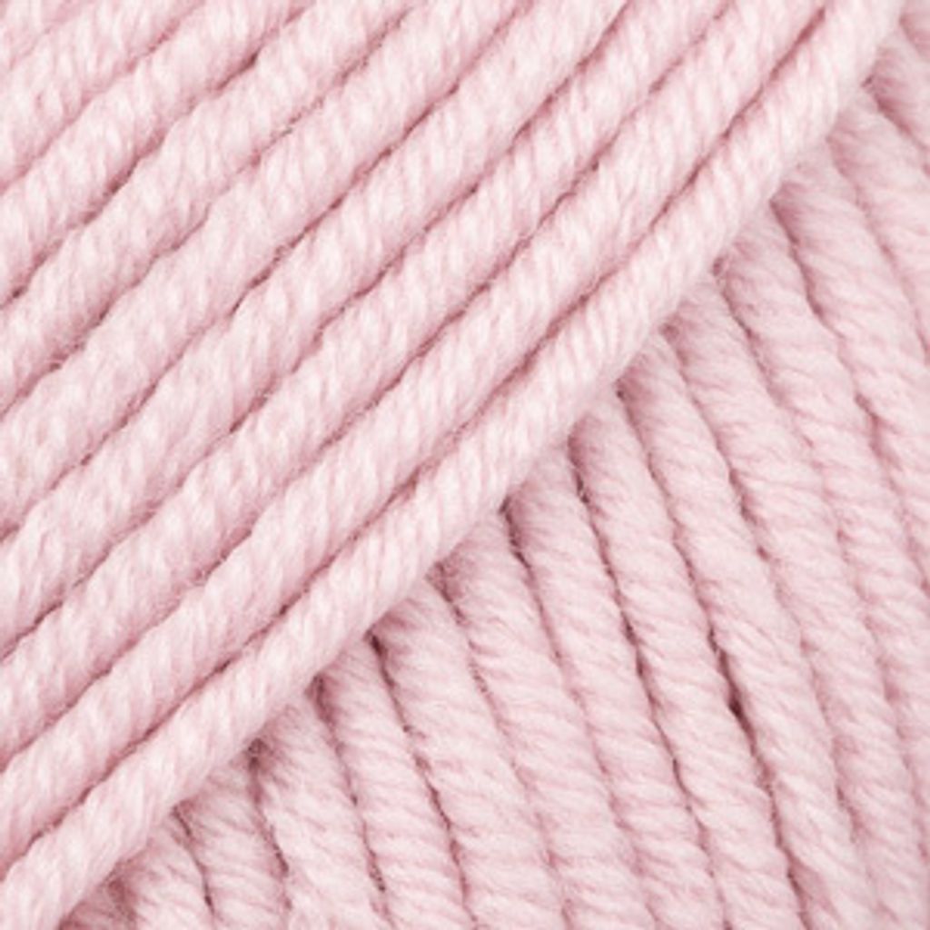 Drops Big Merino Uni Colour 22 Powder Pink Strickgarn
