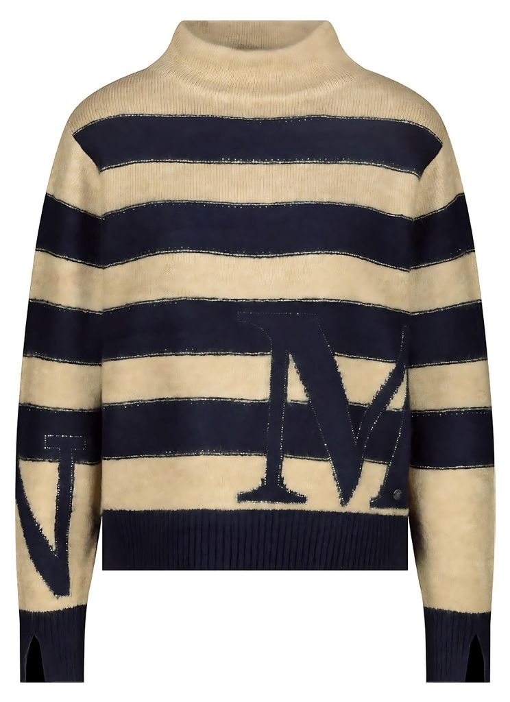 Sweter damski w paski Monari Zdjęcie produktu 
