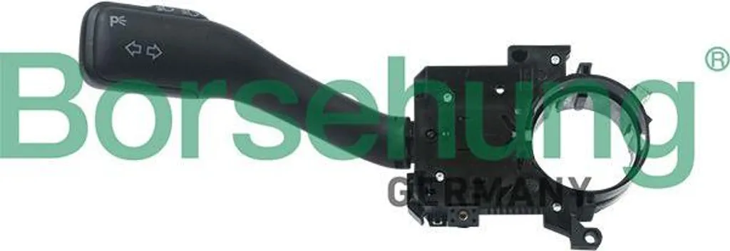 Borsehung B17956 Interruttore sul piantone dello sterzo OE 8L0953513G compatibile con A2, A3 8L, A6 4B, TT, Alhambra, Leon, Toledo, Fabia, Octavia, Superb, Bora, Golf IV, New Beetle, Passat 3B, Sharan