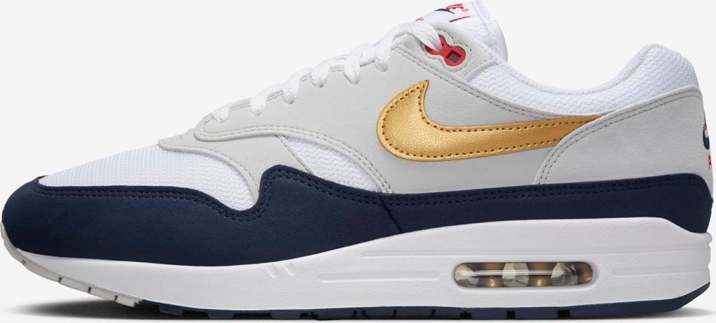 Nike Air Max 1 "Olympic Obsidian Metallic Gold", Rozmiar: Zdjęcie produktu 