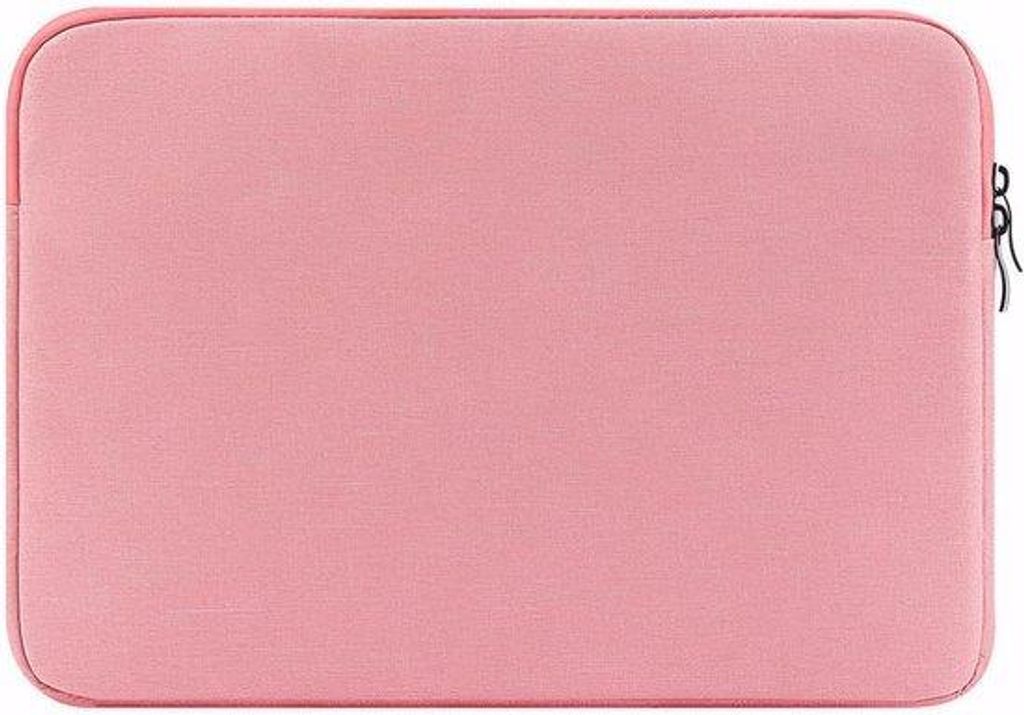 Draagbare Laptop-Hoes, schokbestendig, roze, sportpatroon, kunstleer, voor laptops 15-15,6 inch
