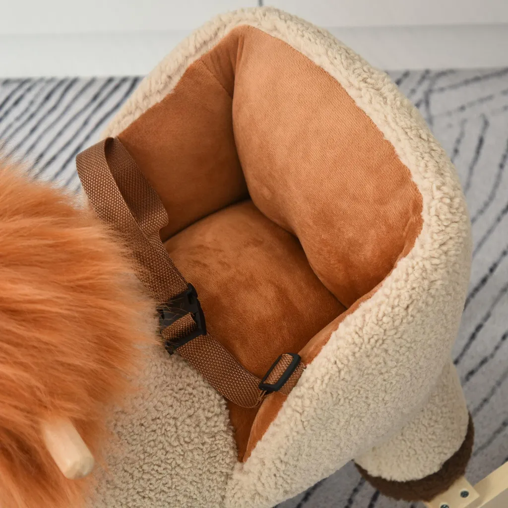 Bascule Lion Enfant : Stable et Confortable pour un Jeu Sans Risque - 11