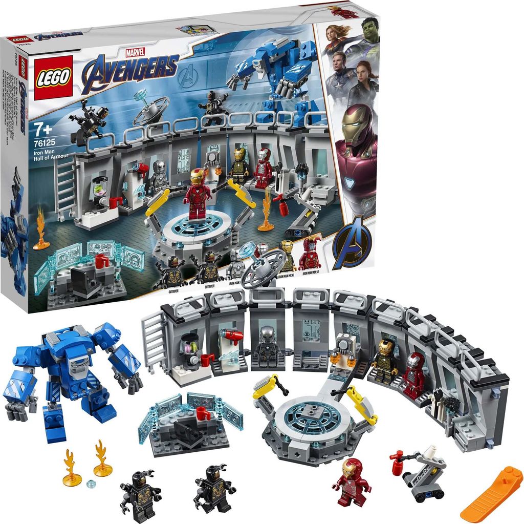 LEGO® Super Eroi 76125 Iron Man e le sue tute Immagine del prodotto 