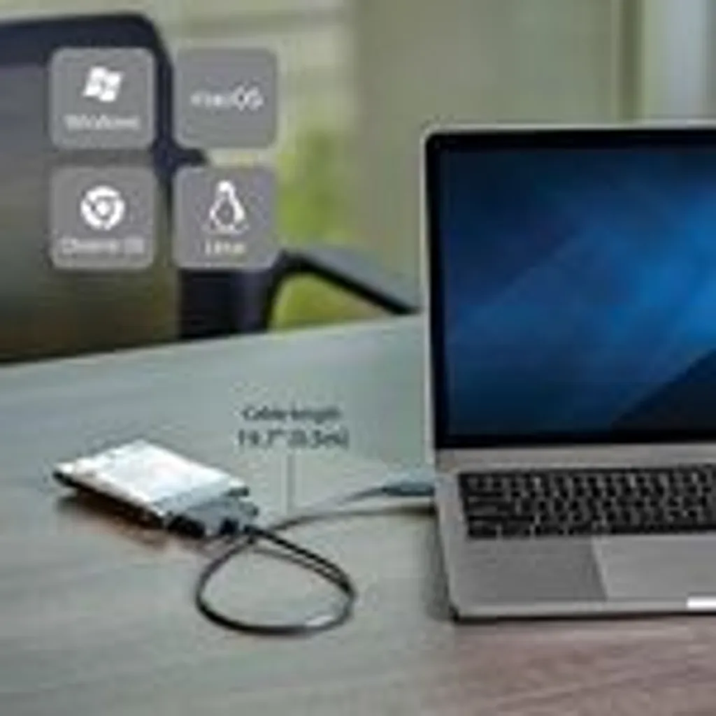 Adaptateur USB C vers SATA StarTech.com pour disque dur SSD 2.5 - 9