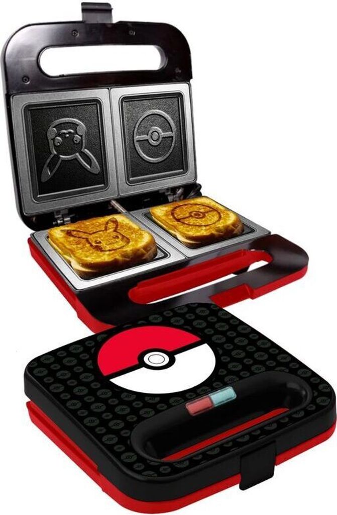 Uncanny Brands Sandwichtoaster Panini Pokemon-Pikachu