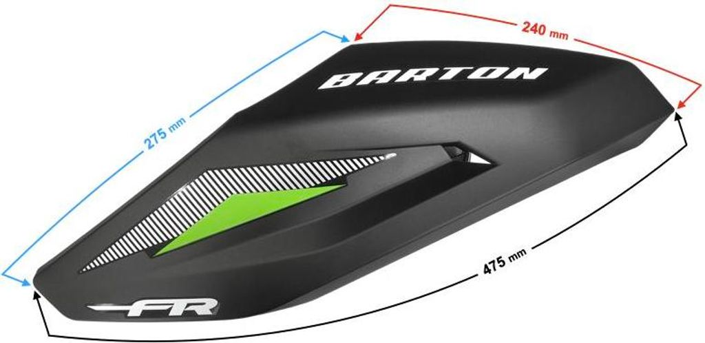 Vorne links grünes Gehäuse für Moped FR 2