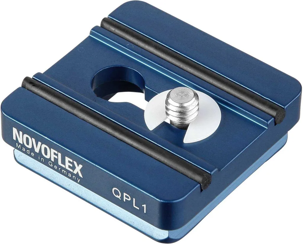 Plateau de Fixation Rapide Novoflex QPL1 pour Trépied et Rotule Photo