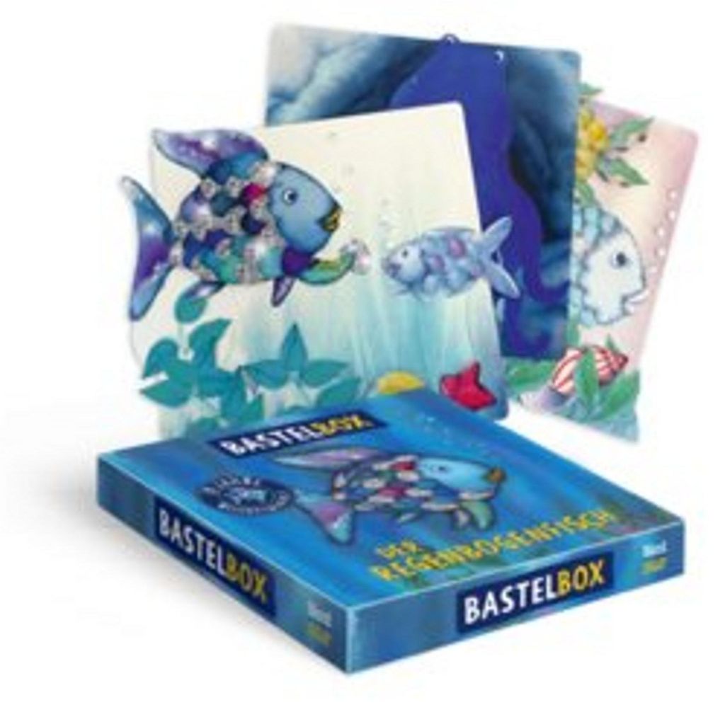Bastelbox Der Regenbogenfisch mit 3 Motiven und Produktbild 