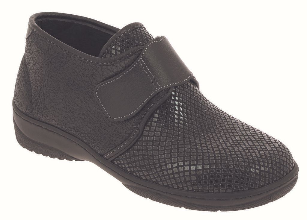MACUMBA buty medyczne na haluksy dla kobiet czarny Zdjęcie produktu 