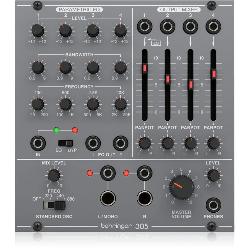 Behringer 305 Eq/Mixer/Output - Modulo sintetizzatore