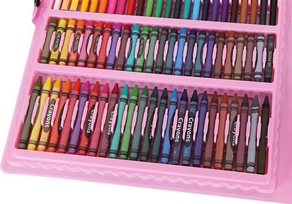 Maaleo 9174 Zestaw artystyczny Mega Art Set 168 szt. różowy Zdjęcie produktu 9