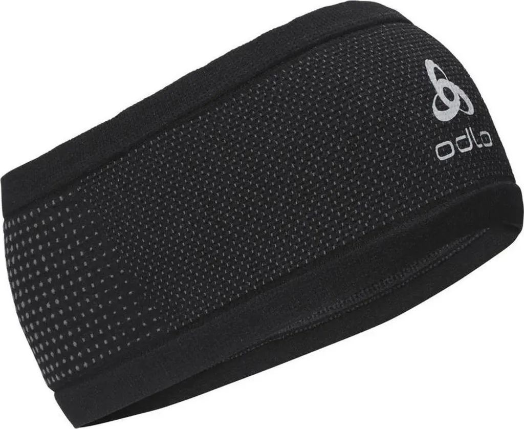 Bandeau ODLO Velocity Ceramiwarm Noir - Pour le Ski de Fond et le Trail