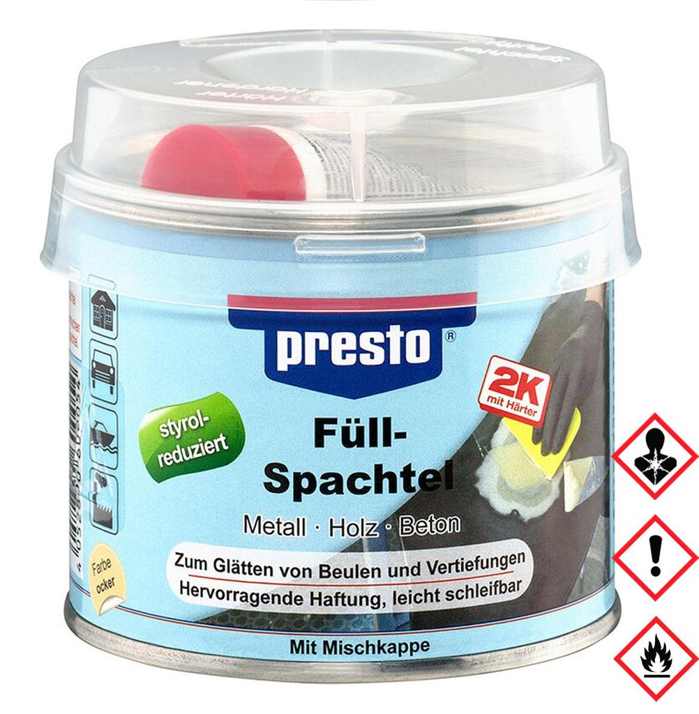 Wypełniacz Presto Łatwe szlifowanie Szybka aplikacja 500g Zdjęcie produktu 