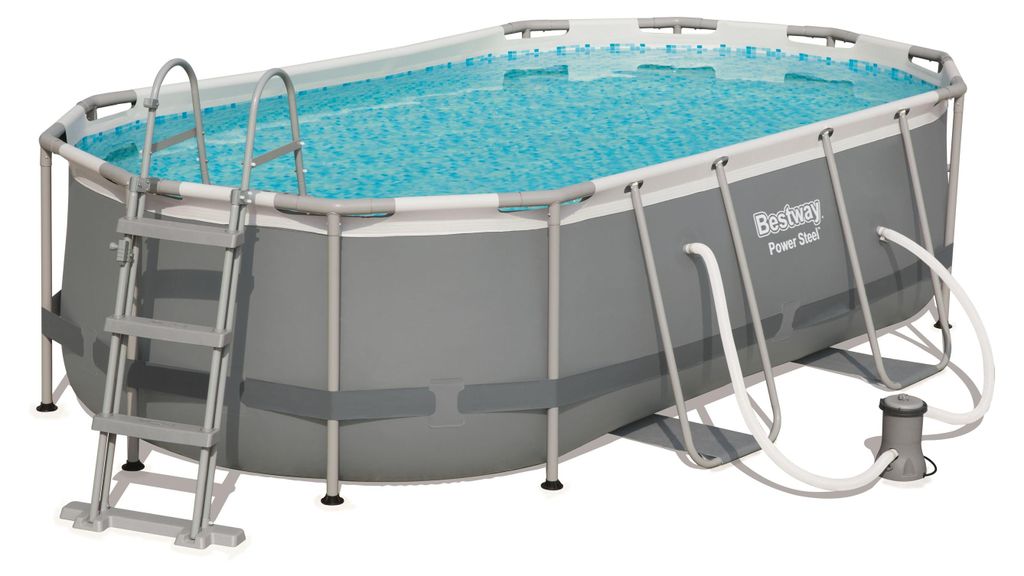 Bestway® Power Steel™ Frame Pool-Set mit Filterpumpe 427 x Produktbild 