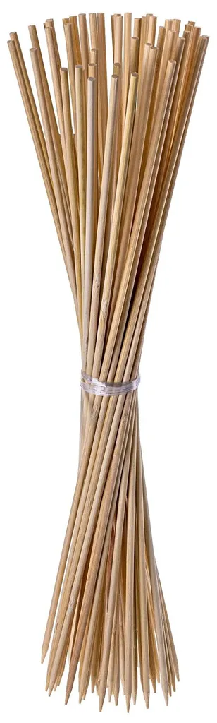 Évitez la casse de vos plantes : 200 tuteurs bambou 60 cm naturels