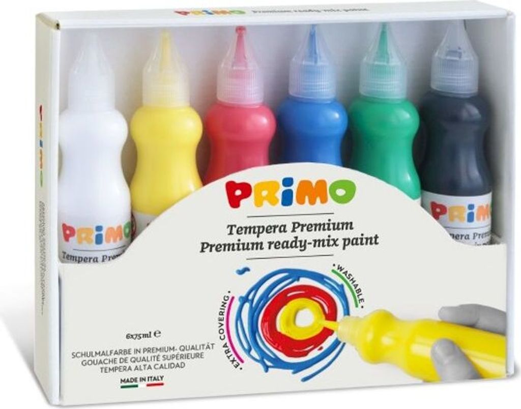 PRIMO sada temperové barvy 3D BASIC sada 6 x 75 ml Obrázek produktu 1