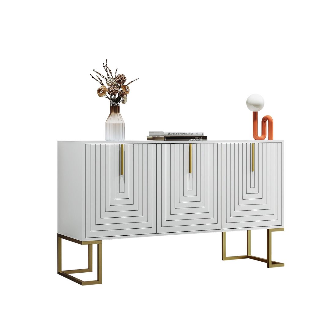 Sideboard Breite 138 cm, Wohnzimmerschrank, Produktbild 