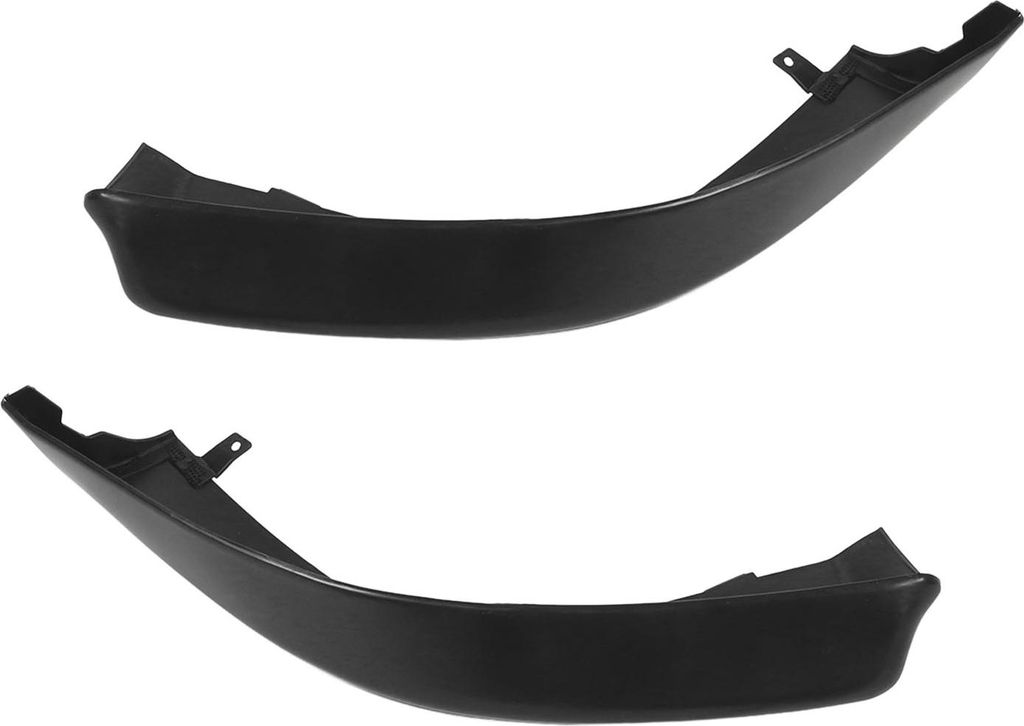 2PCS Frontstoßstangen-Eckspoiler, schwarzer Splitter-Ersatz für Mitsubishi Lancer DE GTS ES VR-X Aspire