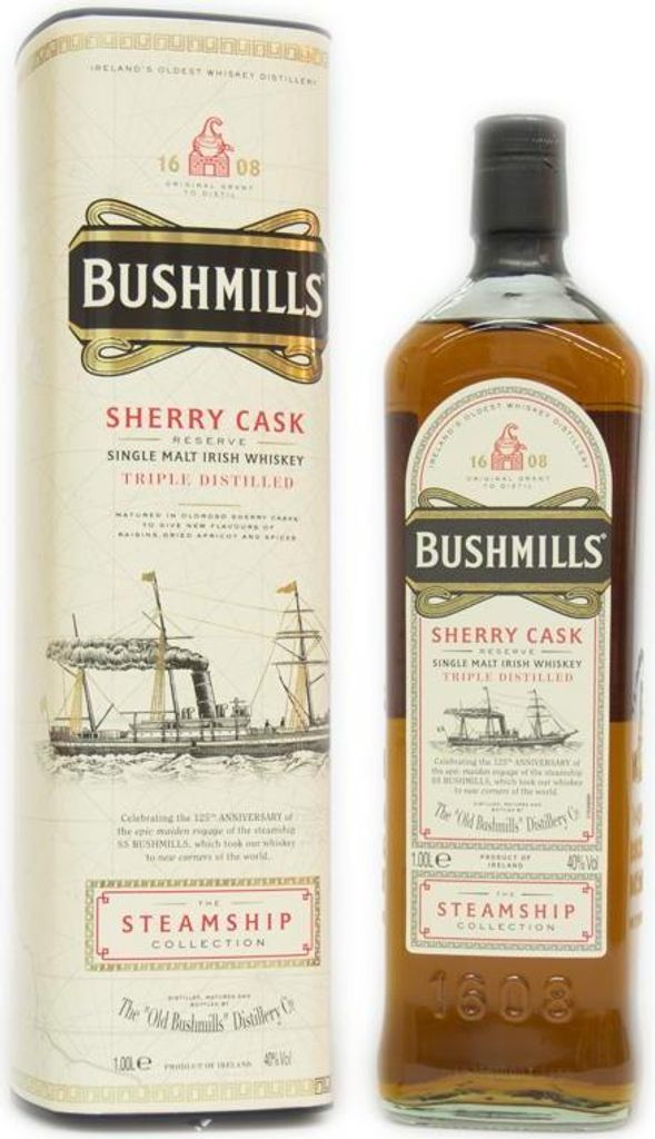 Bushmills Steamship Collection Sherry Cask Reserve + Box Produktbild 
