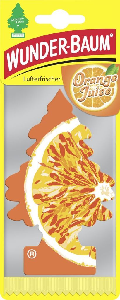 Wunderbaum Papierlufterfrischer Orange Juice Produktbild 
