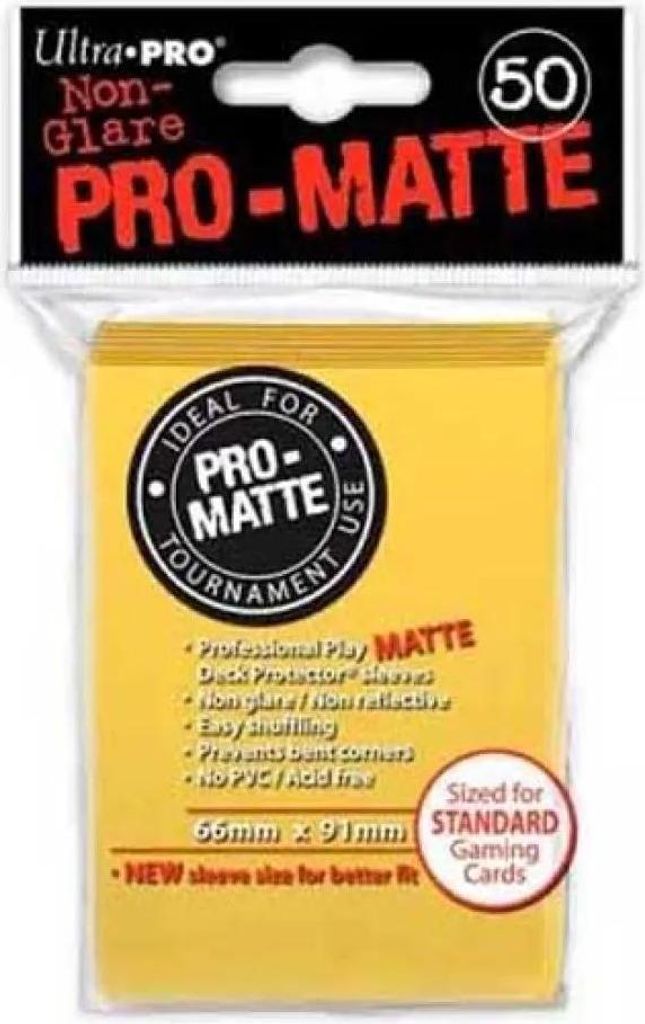 Ultra PRO 84186, Kartenhülle, Gelb, 50 Stück(e) Produktbild 