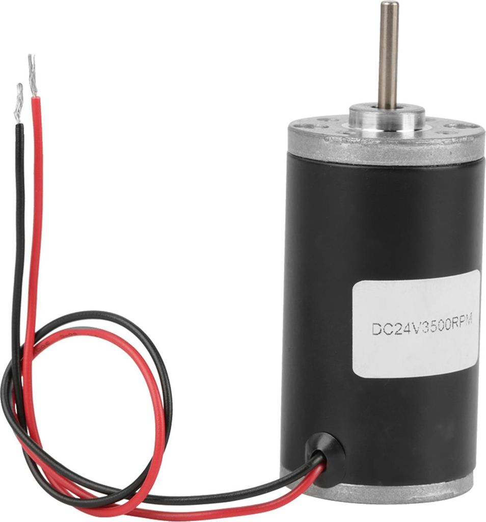 31ZY Permanentmagnet-Gleichstrommotor mit Kohlebürsten, Rechts-/Linkslauf (24 V, 3500 U/min)