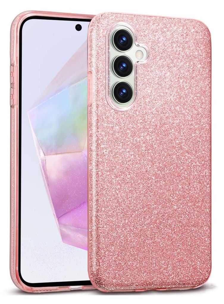 Handy Case für Samsung Galaxy A55 5G Hülle Glitzer Cover Produktbild 