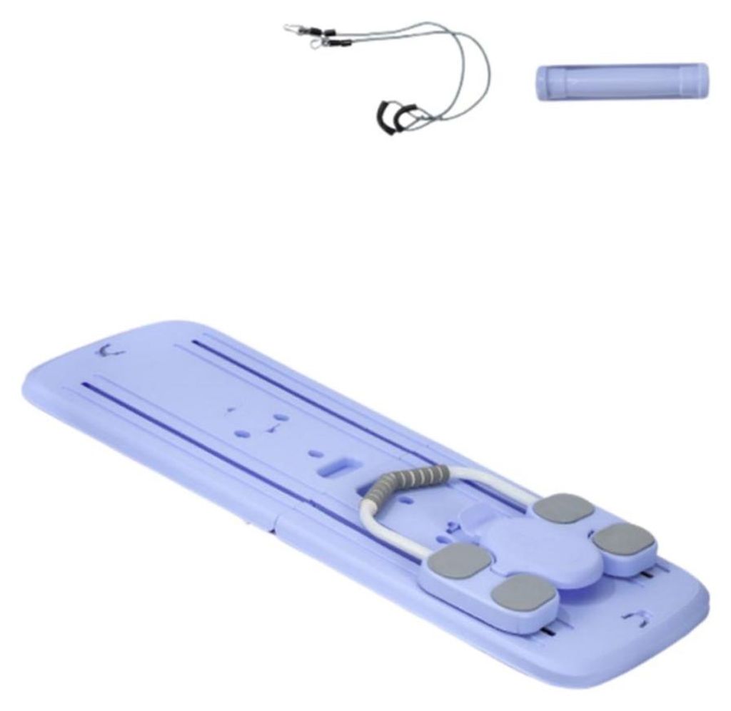 INF Faltbares Multifunktions Bauchbrett PP TPE EVA 107.50cm für Home Gym Violett