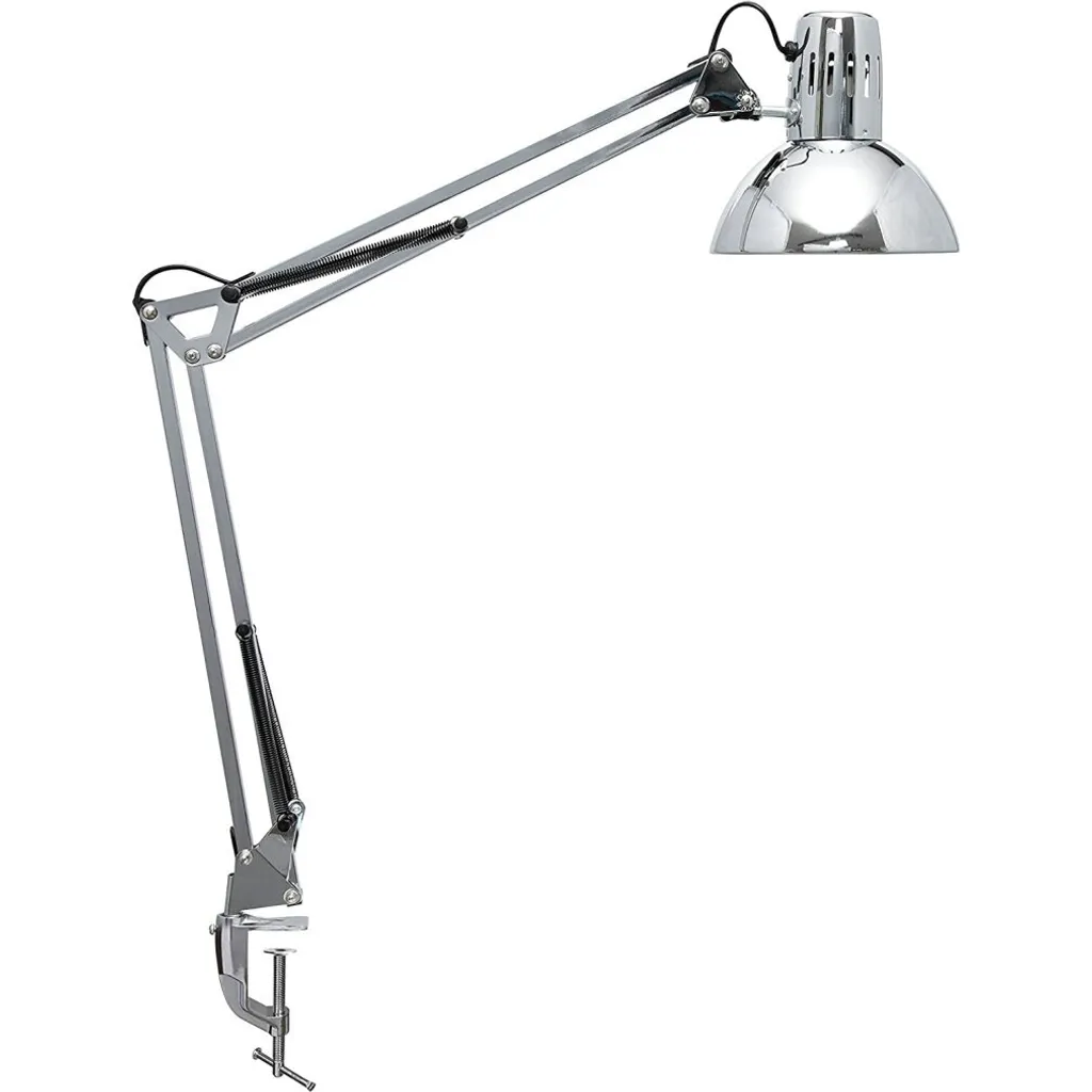 MAULstudy Lampe de Table Argent à Fixation par Pince Culot E27 MAUL - 2