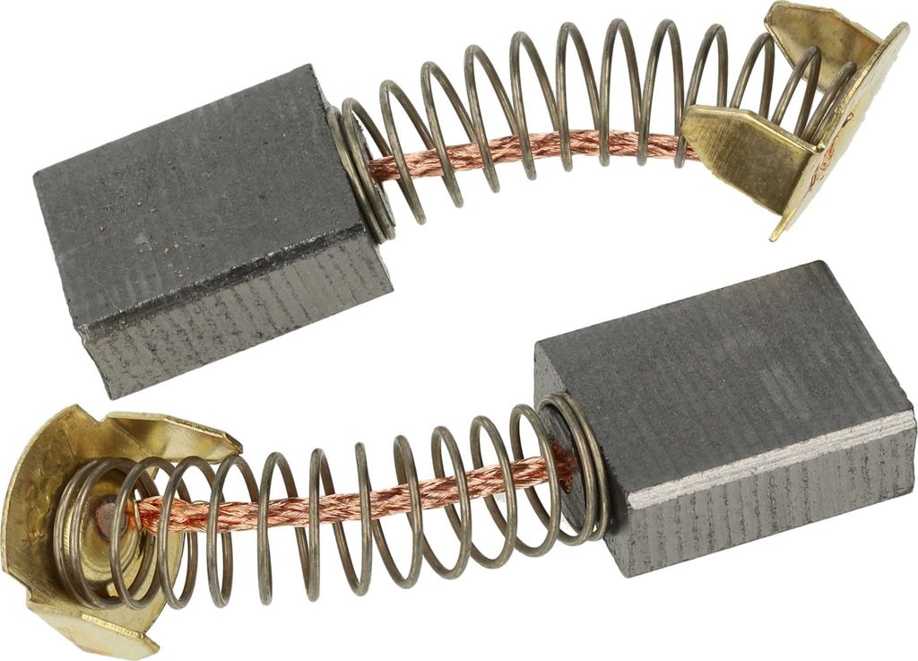 vhbw 2x Kohlebürste 6,5 x 13,5 x 17 mm kompatibel mit Makita LH1040F, LH1040, HR6000K, HR3850K, HR3850B, HR4500C, SR 2100 Elektrowerkzeug - 22mm F...