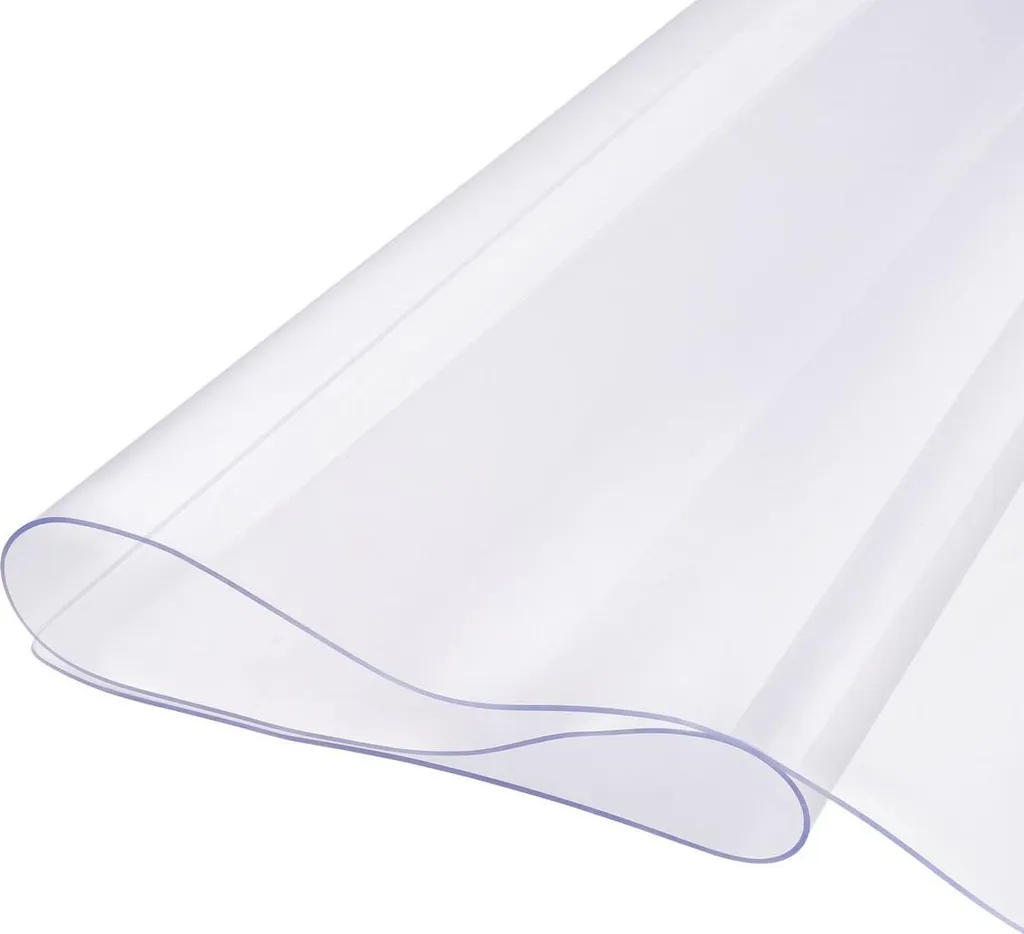 Protecteur de Table PVC Transparent 24x48 Pouces Épaisseur 2mm Robuste