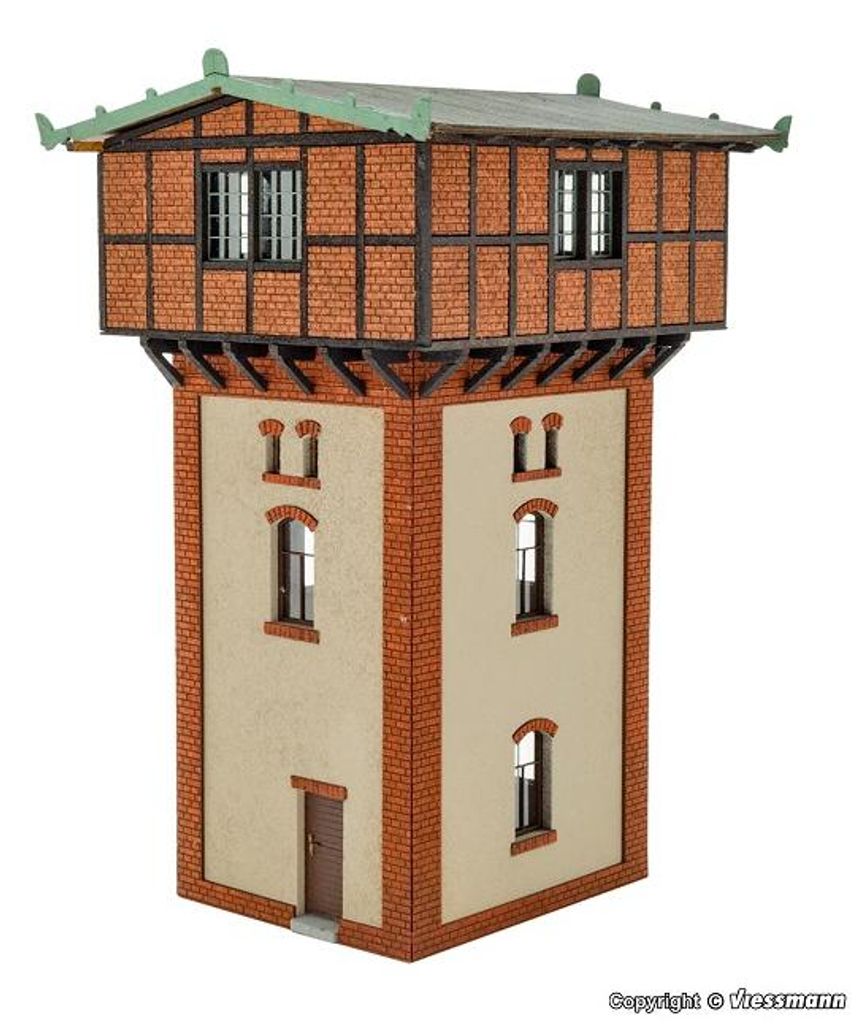 Vollmer 47559 - N Wasserturm – Polyplate Bausatz - Neu