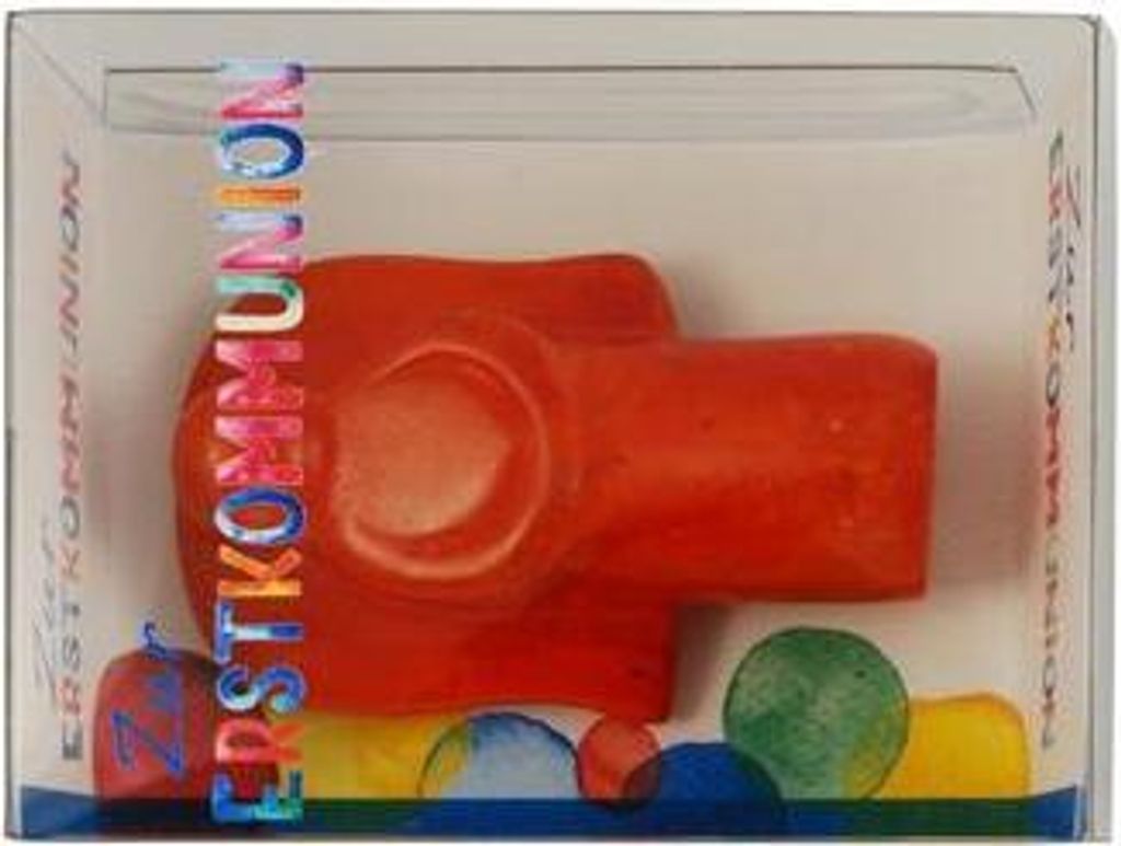 Zur Erstkommunion, Figur Engel, orange