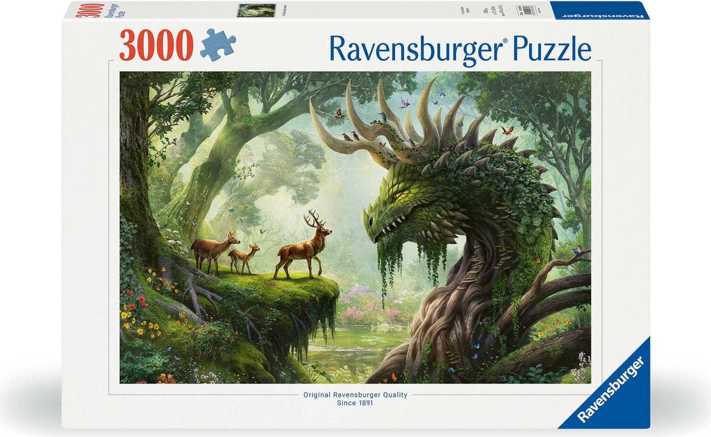 Puzzle 3000 Probuzen lesnho draka Obrázek produktu 