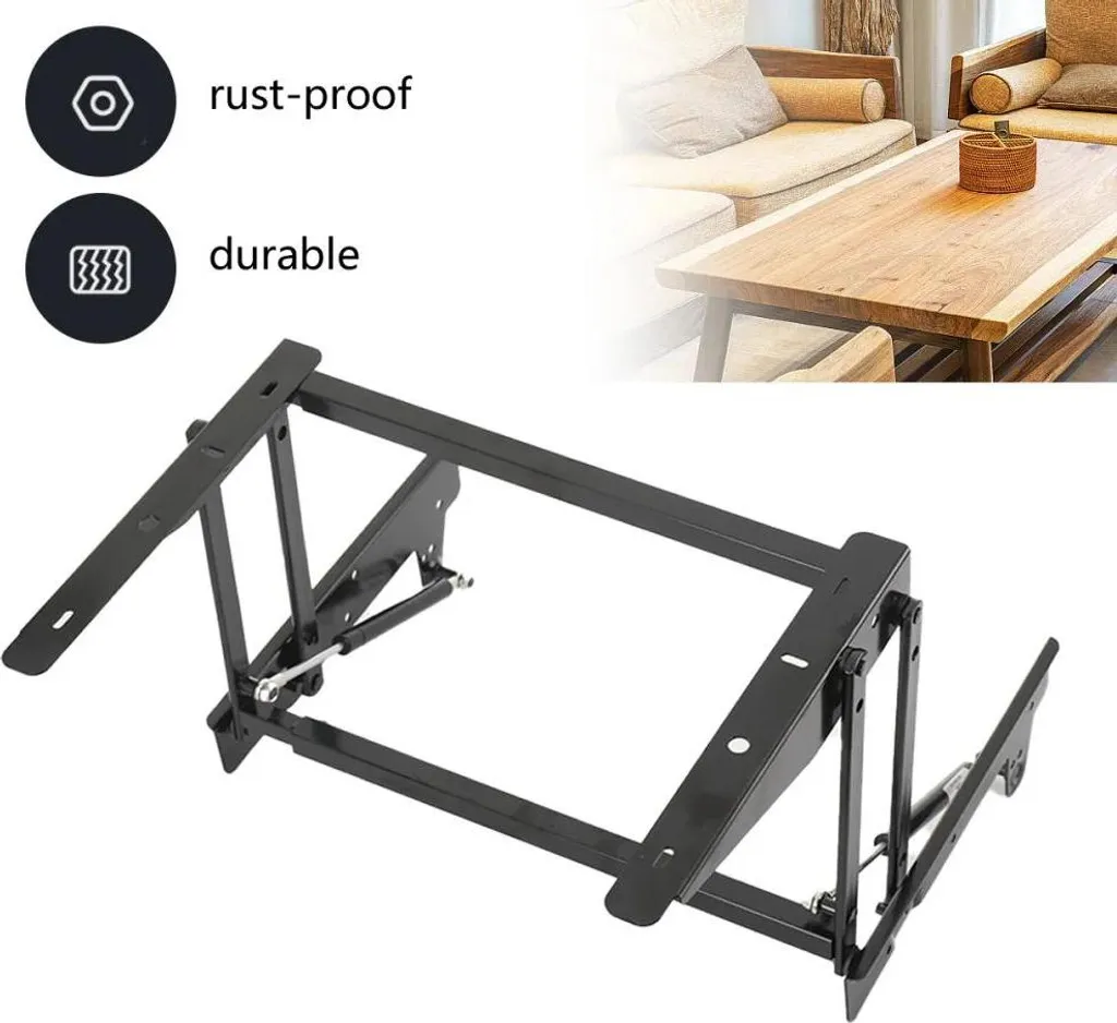 Charnière hydraulique table basse relevable - Kit de levage DIY 50kg - 9