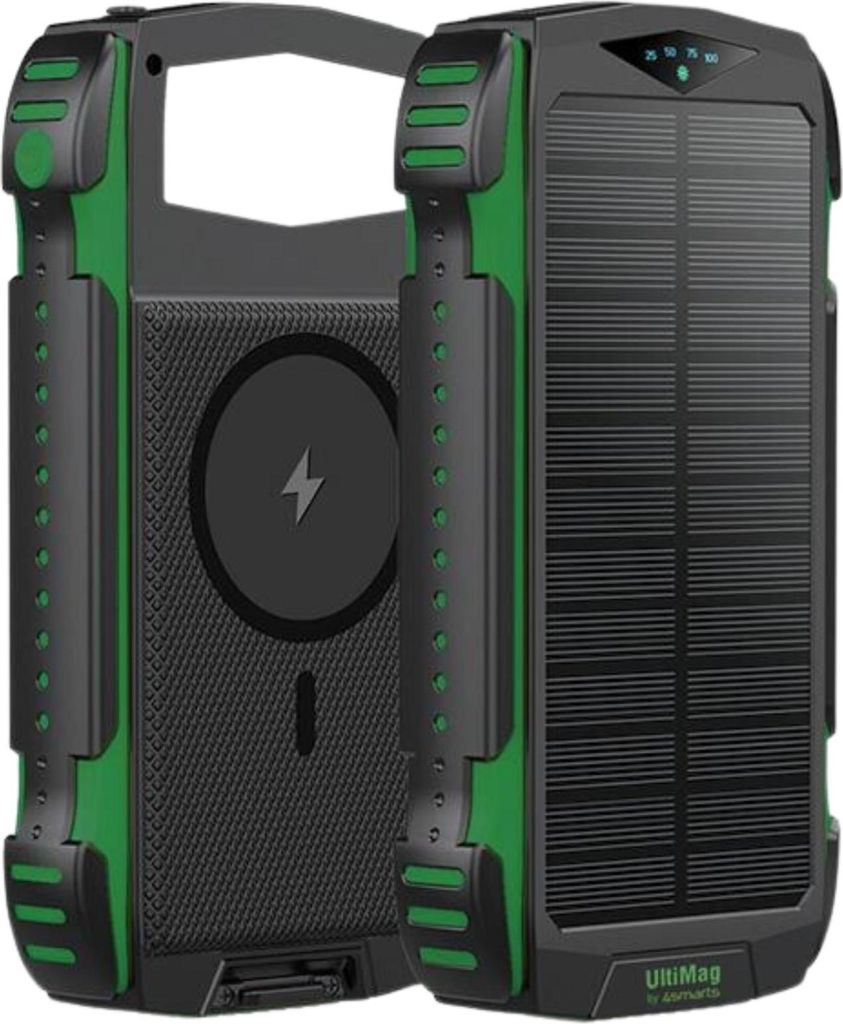 4Smarts Powerbank Solarny Titanpack Rugged Ultimag 20000Mah Produktbild 