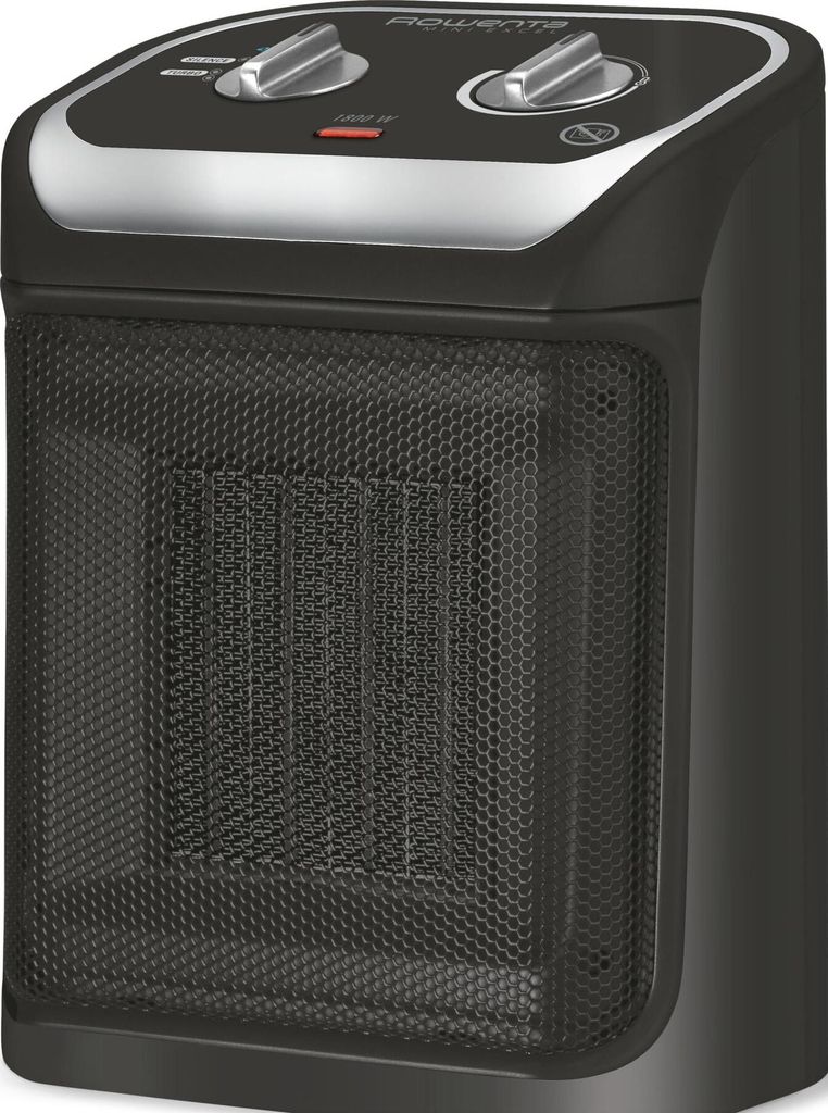 Rowenta SO 9261 Heizlüfter 1000/1800W 49dB Kühlstufe gr/sw Produktbild 
