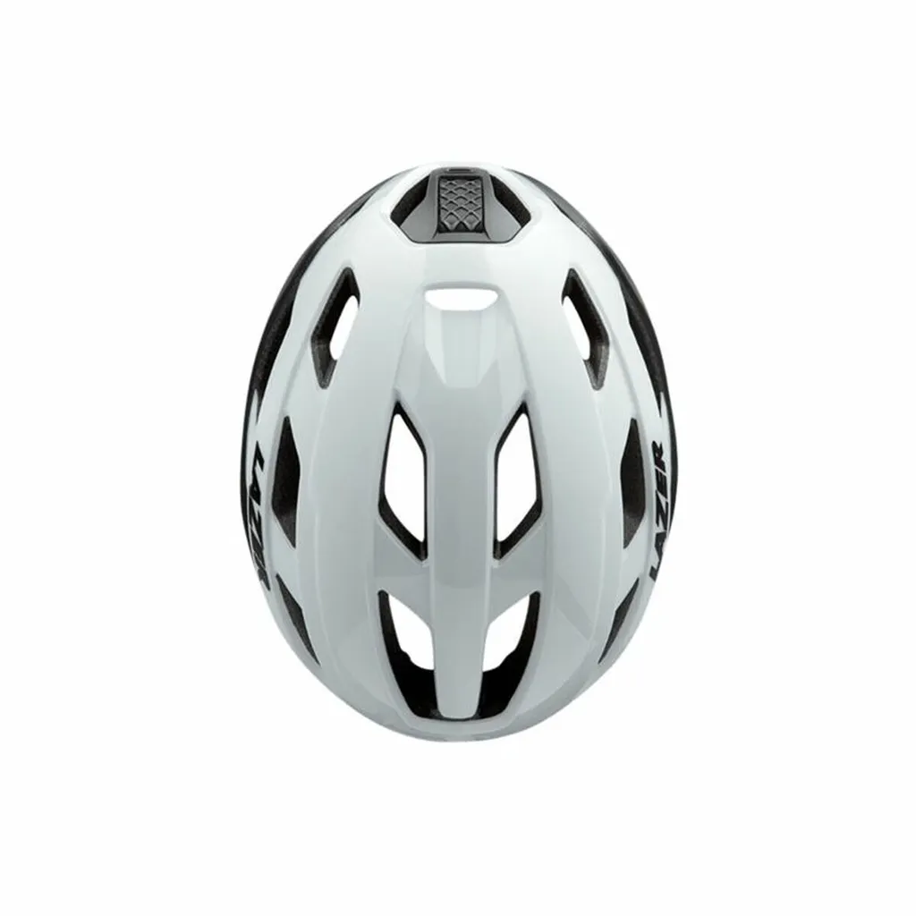 Casque cyclisme performant Lazer Strada KinetiCore blanc confort optimal - 5