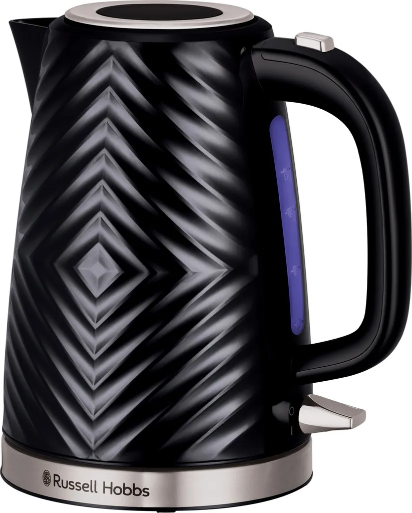 Bouilloire Anti-Calcaire 1,7L Russell Hobbs 26380-70 - Chauffe Rapide Noir