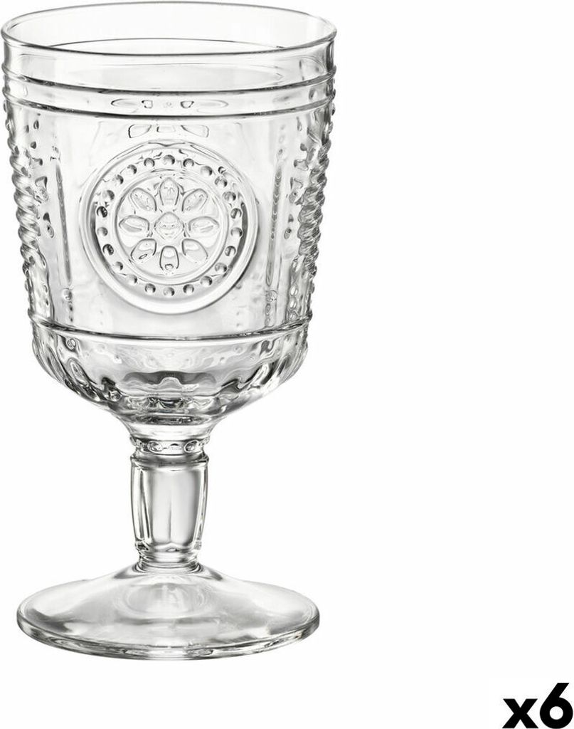 Weinglas debormioli rocco romantic transparentes Glas 320 ml 6 Stück